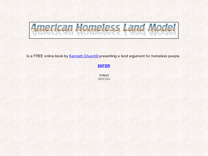 www.homelesslandmodel.com