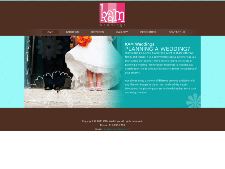 www.kamweddings.com