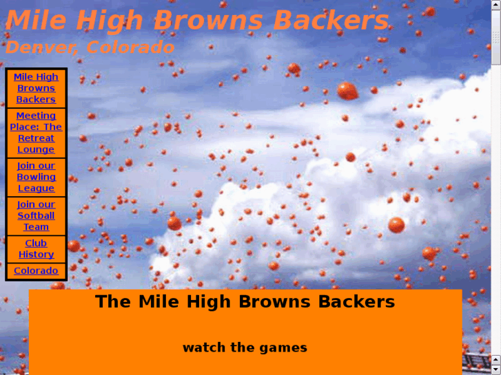 www.milehighbrownsbackers.com