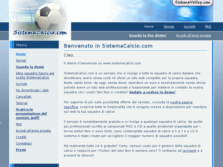 www.sistemacalcio.com