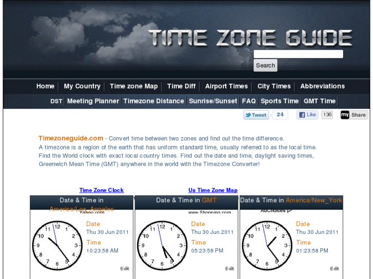 www.timezoneguide.com