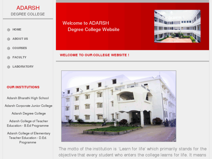 www.adarshdegree.com