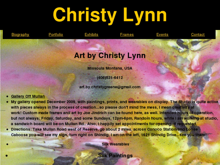 www.artbychristygreene.com