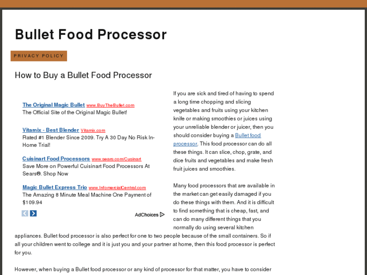 www.bulletfoodprocessor.net