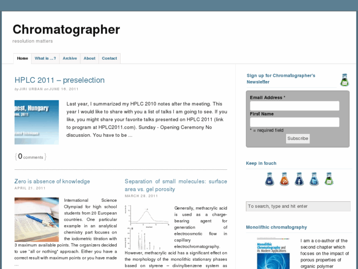 www.chromatographer.com