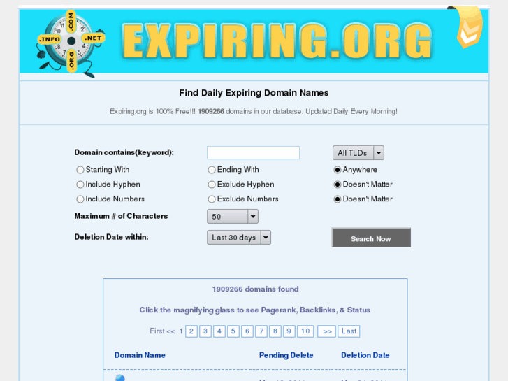 www.expiring.org