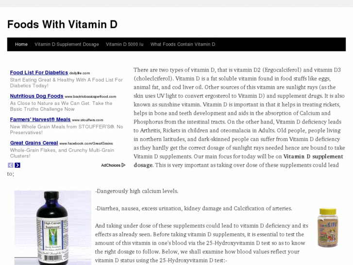 www.foodswithvitamind.info