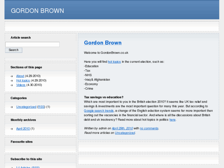 www.gordonbrown.co.uk