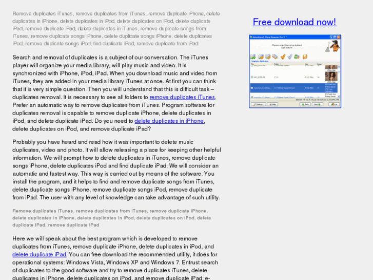 www.itunes-duplicate-remover.com