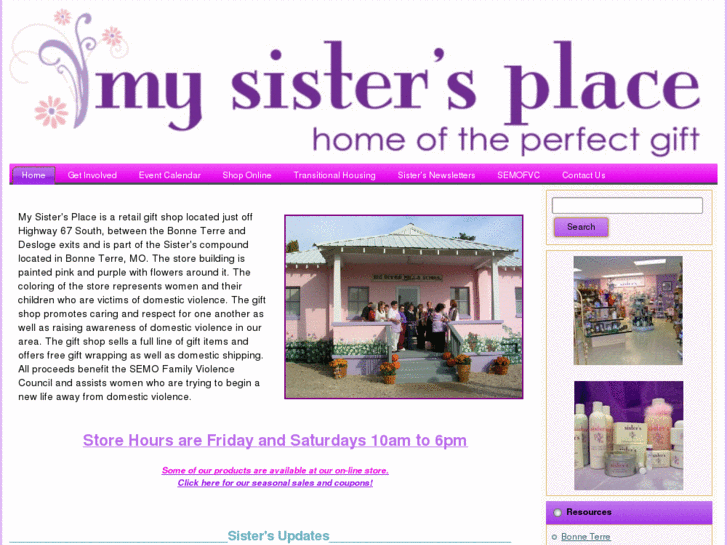 www.mysistersplace.net