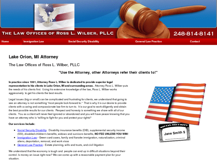 www.rosslwilberattorney.com