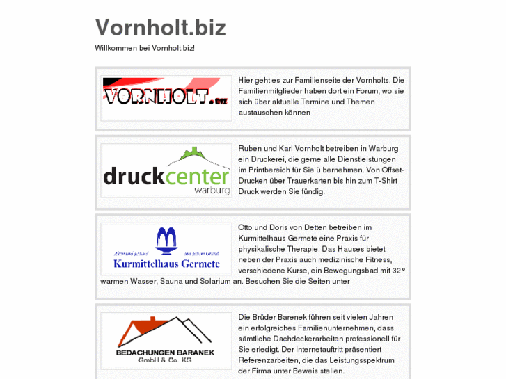 www.vornholt.biz