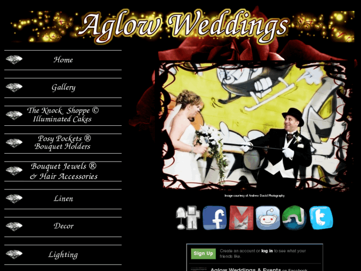 www.aglowweddings.com