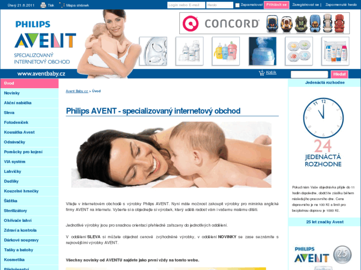 www.aventbaby.cz