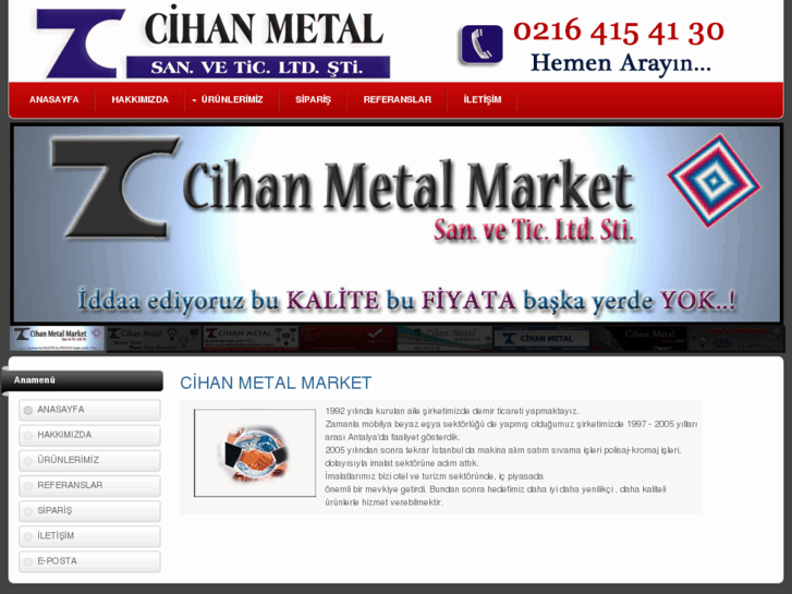 www.cihanmetalmarket.com