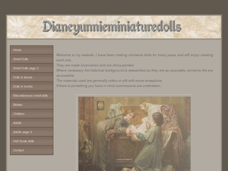www.dianeyunnieminiaturedolls.com