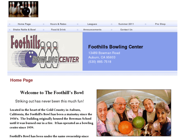 www.foothillsbowlingcenter.com