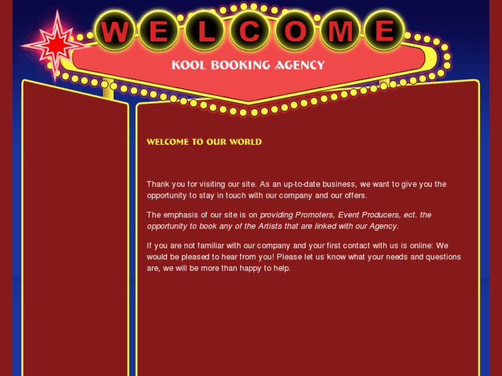 www.koolbookingagency.com