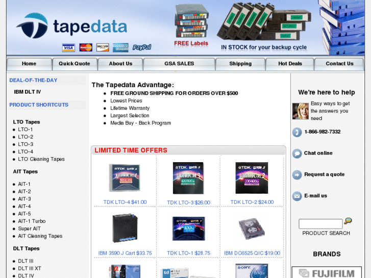 www.tapedata.net