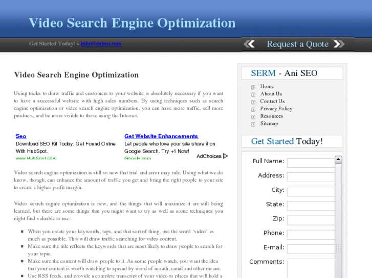 www.video-searchengineoptimization.com