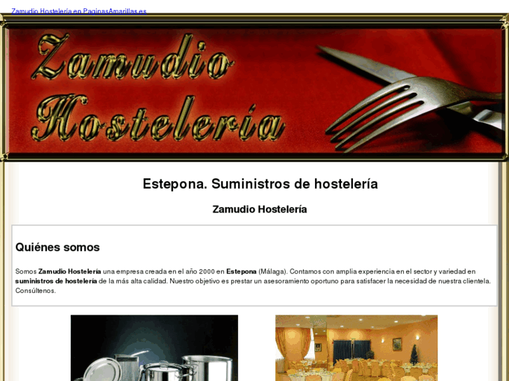 www.zamudiohosteleria.com