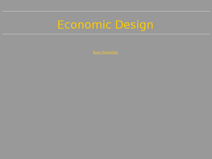 www.economicdesign.com