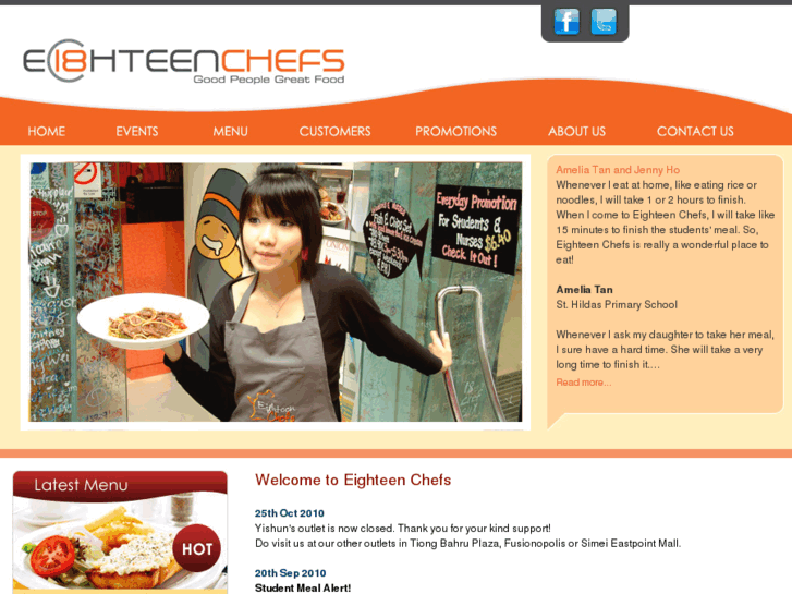 www.eighteenchefs.com