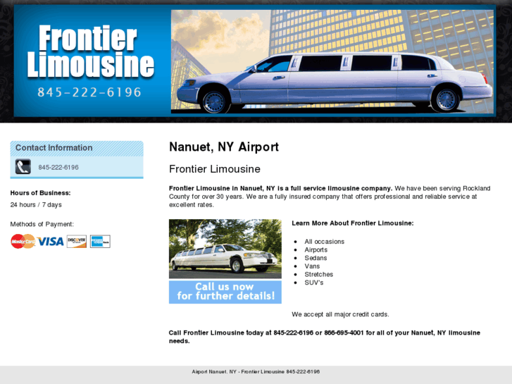 www.frontierlimousine.net