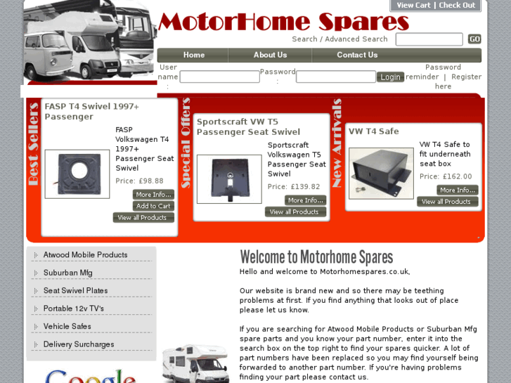 www.motorhomespares.com