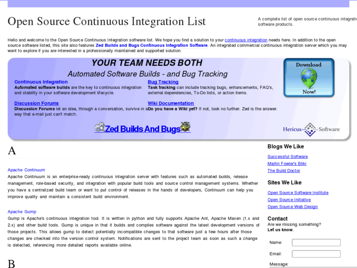 www.opensourcecontinuousintegration.com