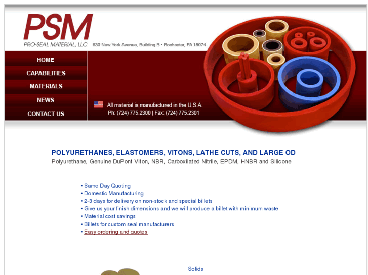 www.prosealmaterial.com