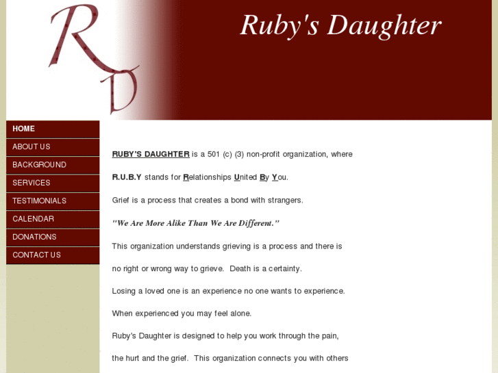 www.rubysdaughter.org