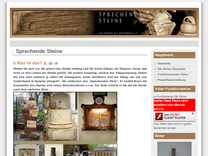 www.sprechendesteine.de