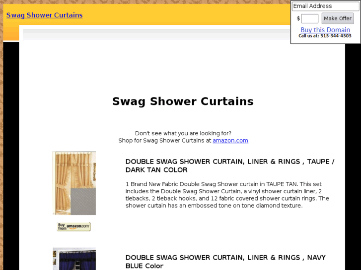 www.swagshowercurtains.com