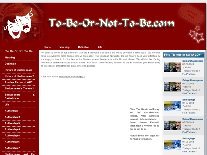 www.to-be-or-not-to-be.com