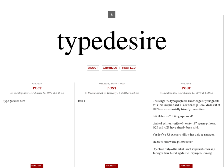 www.typedesire.com