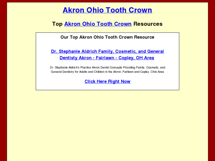 www.akrontoothcrown.com