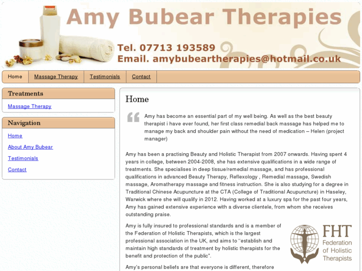 www.amybubeartherapies.com