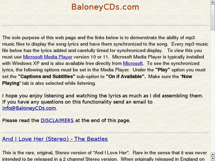 www.baloneycds.com