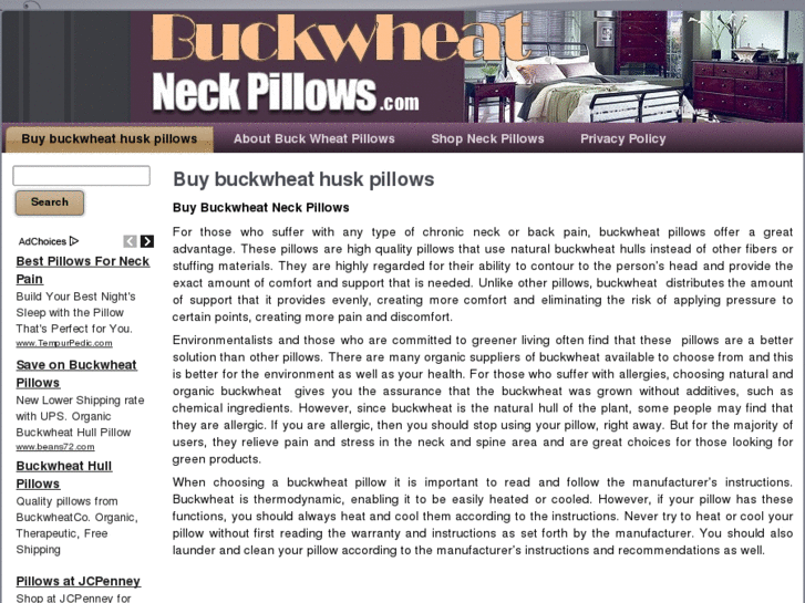 www.buckwheatneckpillows.com