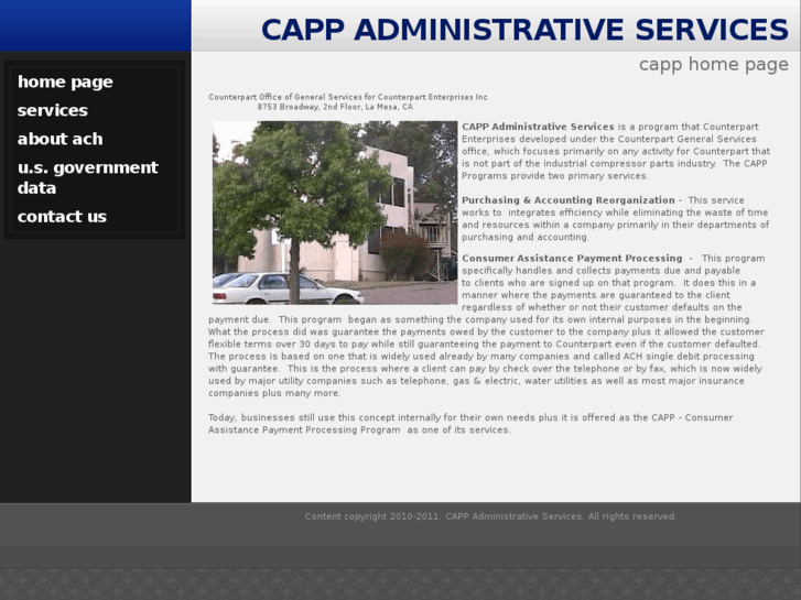 www.cappadministrativeservices.com