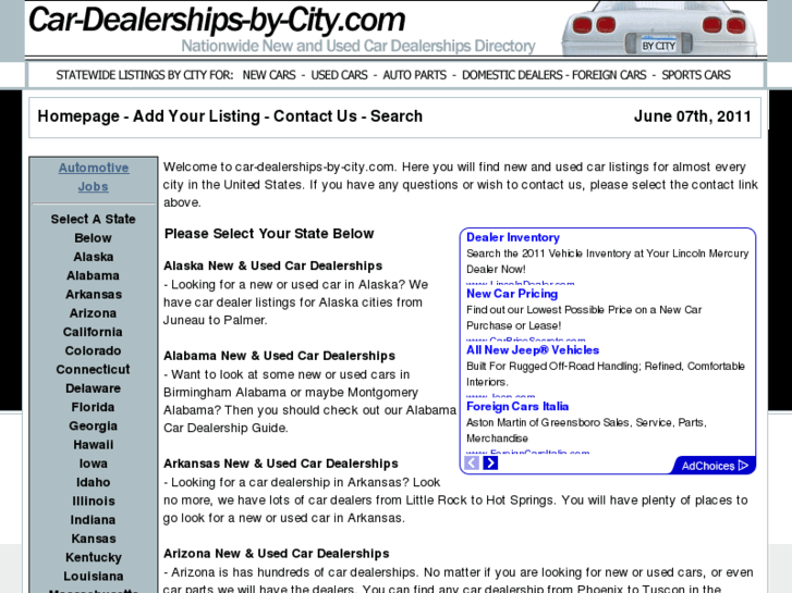 www.car-dealerships-by-city.com