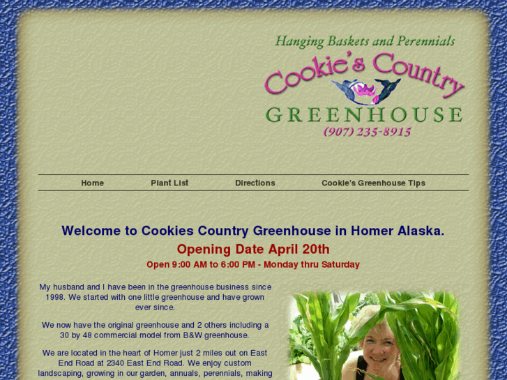 www.cookiescountrygreenhouse.com