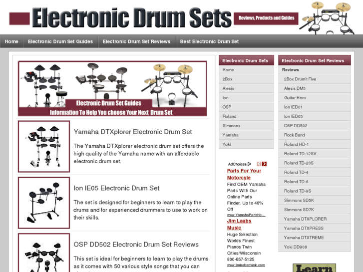 www.electronic-drumsets.com