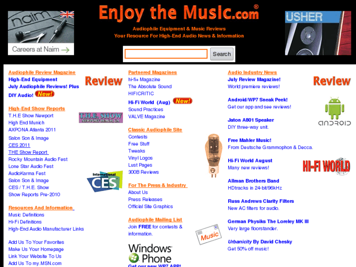 www.enjoythemusic.com