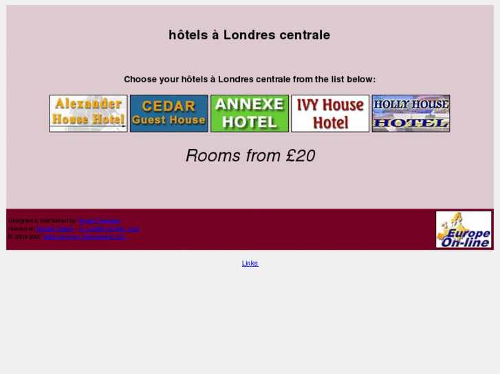 www.hotelslondrescentrale.com