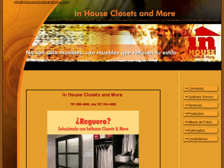 www.inhouseclosetsandmore.com