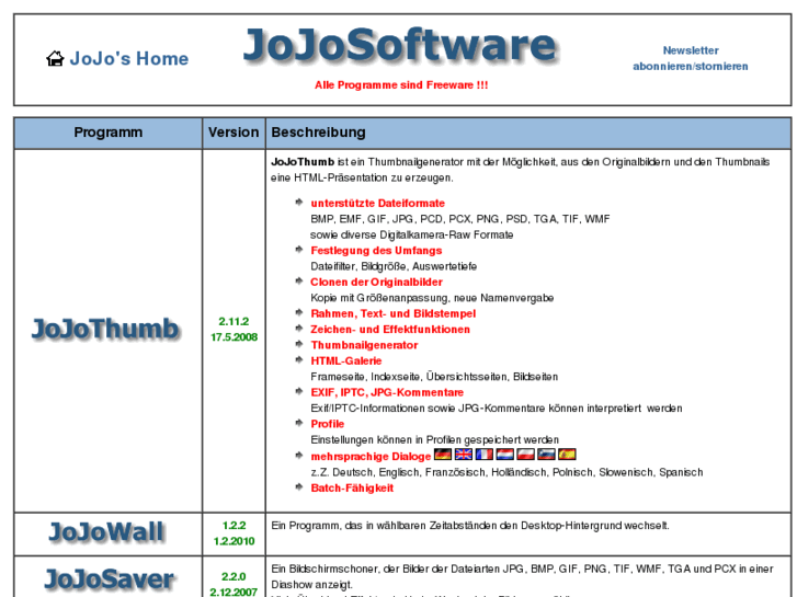 www.jojosoftware.de