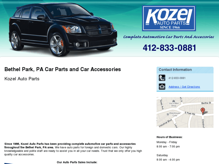 www.kozelautoparts.com