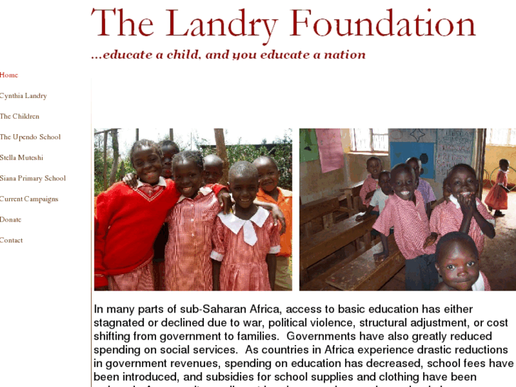 www.landryfoundation.org